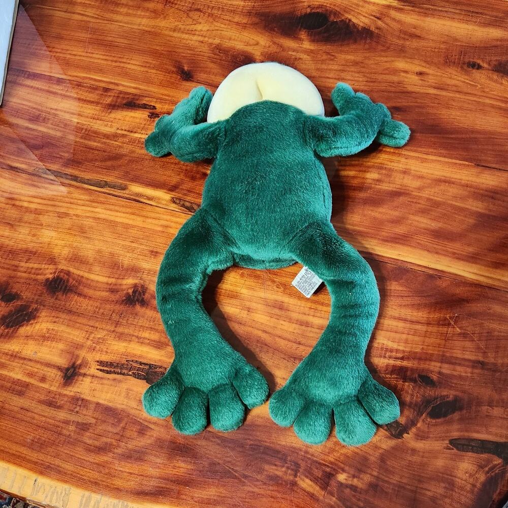Vintage Russ Tree Frog Plush Fleegle Stuffed Animal Toy Pet Soft Cuddling - Picture 4 of 9